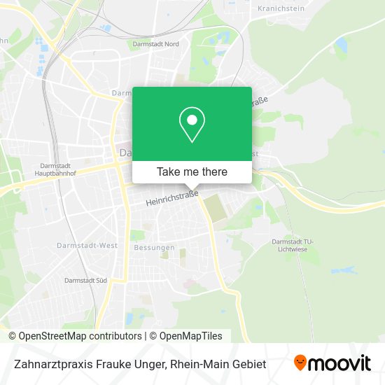 Карта Zahnarztpraxis Frauke Unger