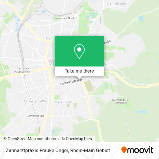 Карта Zahnarztpraxis Frauke Unger