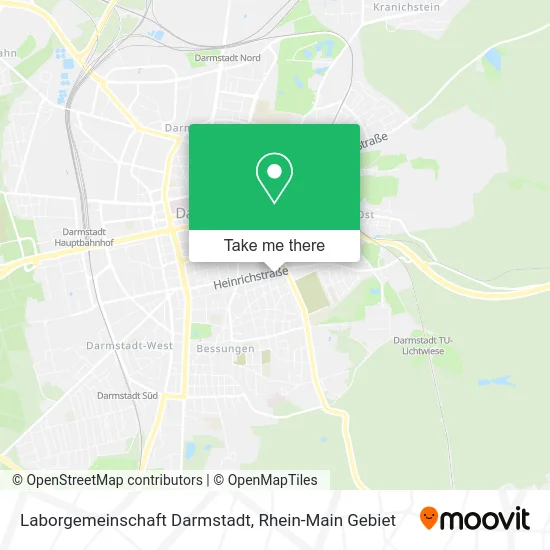 Карта Laborgemeinschaft Darmstadt