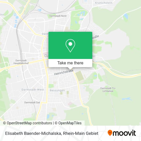 Карта Elisabeth Baender-Michalska