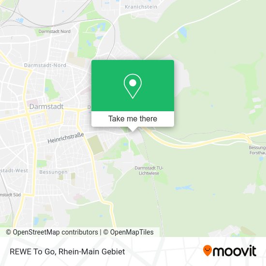 Карта REWE To Go