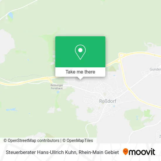 Карта Steuerberater Hans-Ullrich Kuhn