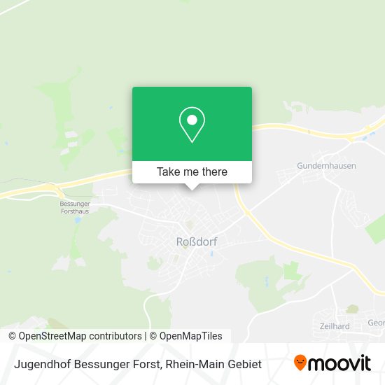 Карта Jugendhof Bessunger Forst