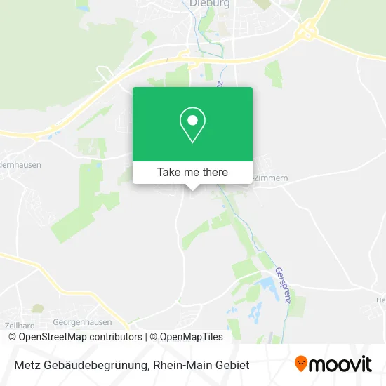 Карта Metz Gebäudebegrünung