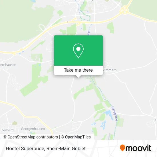 Карта Hostel Superbude