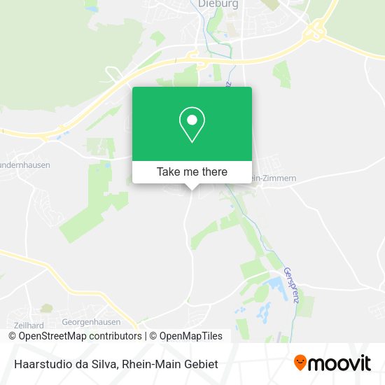 Карта Haarstudio da Silva