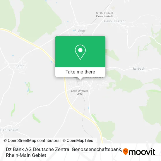 Карта Dz Bank AG Deutsche Zentral Genossenschaftsbank