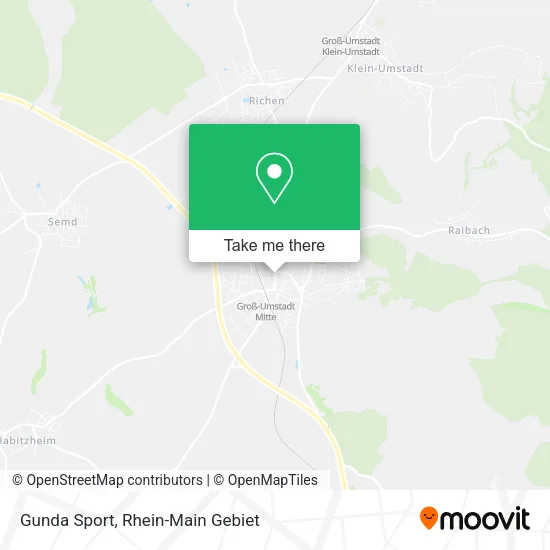 Карта Gunda Sport