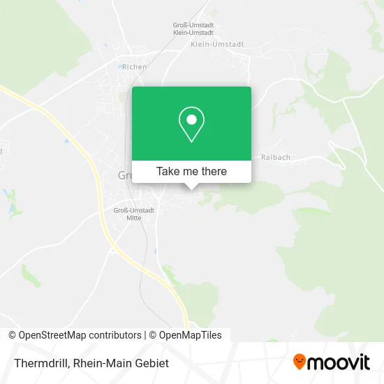 Карта Thermdrill