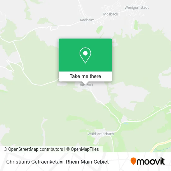 Карта Christians Getraenketaxi