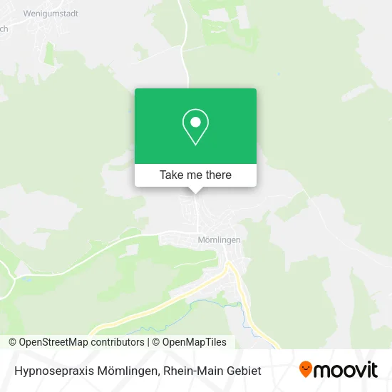 Карта Hypnosepraxis Mömlingen