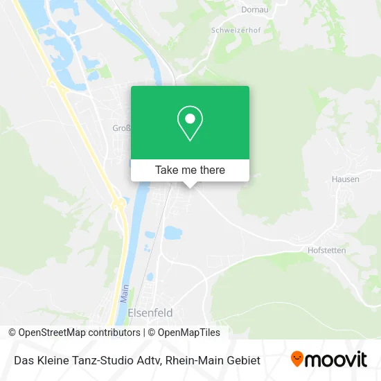 Das Kleine Tanz-Studio Adtv map