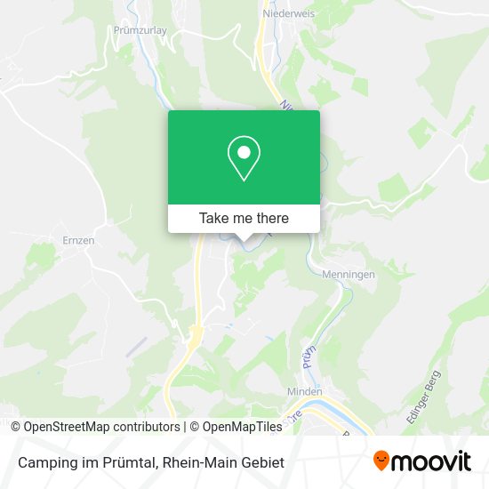 Карта Camping im Prümtal