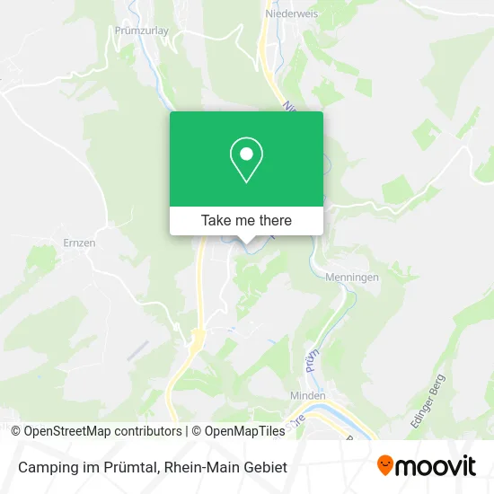 Карта Camping im Prümtal