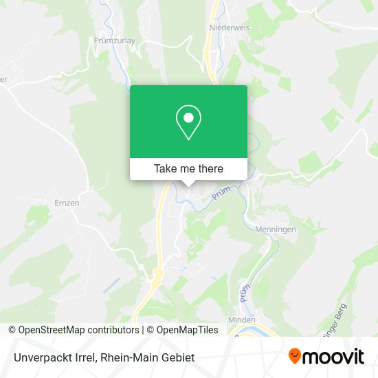 Unverpackt Irrel map
