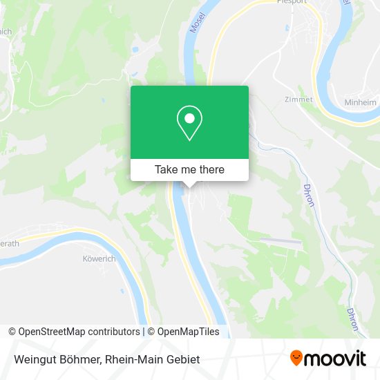 Карта Weingut Böhmer
