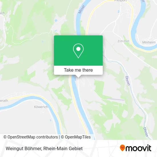 Карта Weingut Böhmer