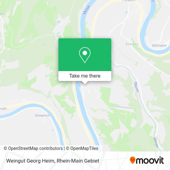 Карта Weingut Georg Heim