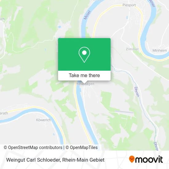 Карта Weingut Carl Schloeder