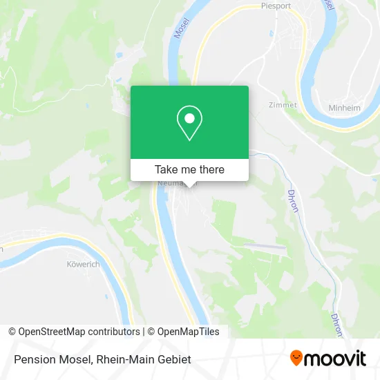 Карта Pension Mosel