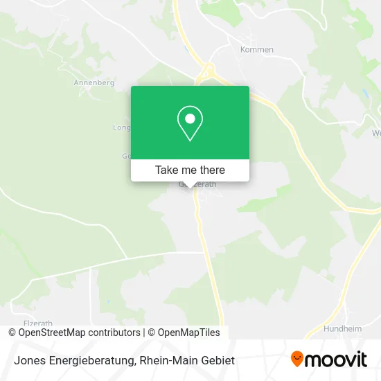 Карта Jones Energieberatung