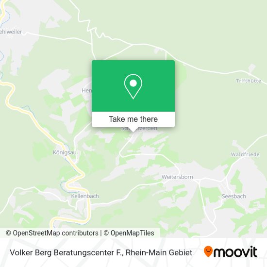 Карта Volker Berg Beratungscenter F.