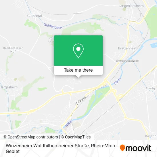 Карта Winzenheim Waldhilbersheimer Straße