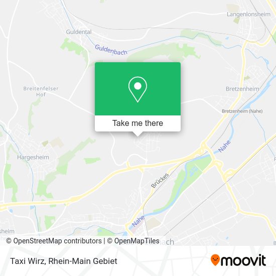 Карта Taxi Wirz