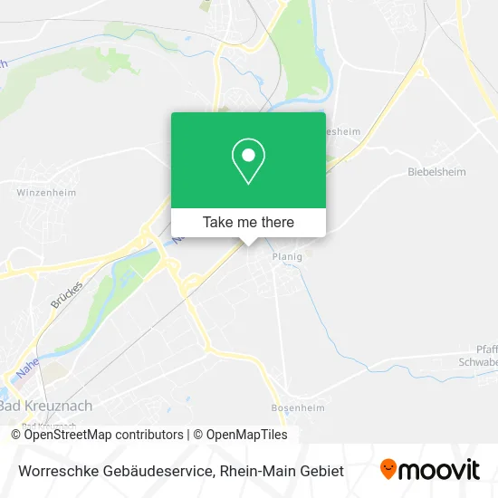 Карта Worreschke Gebäudeservice