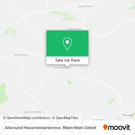 Карта Allaround Hausmeisterservice