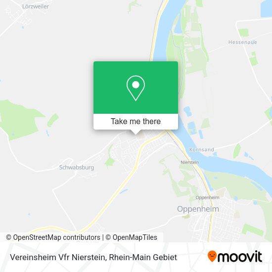 Карта Vereinsheim Vfr Nierstein