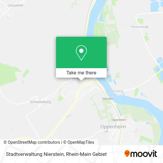 Карта Stadtverwaltung Nierstein