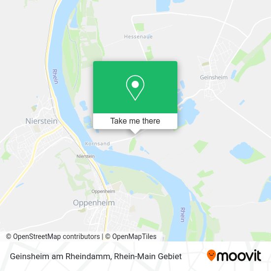 Карта Geinsheim am Rheindamm