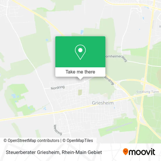 Карта Steuerberater Griesheim
