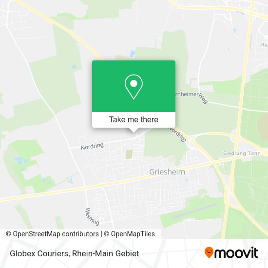 Карта Globex Couriers