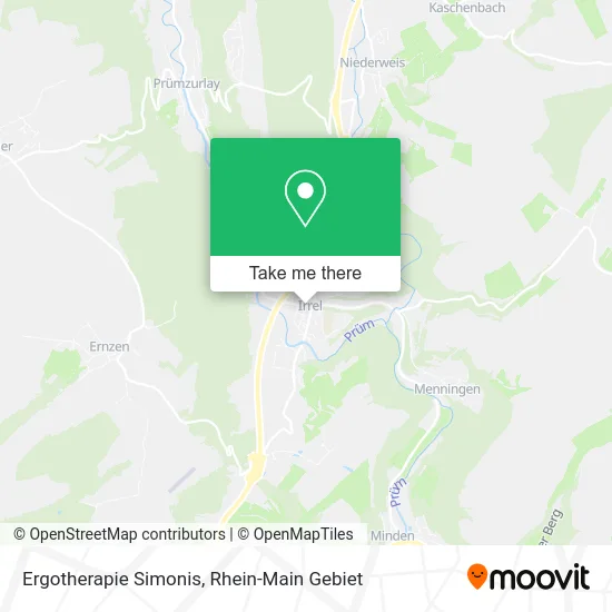 Карта Ergotherapie Simonis