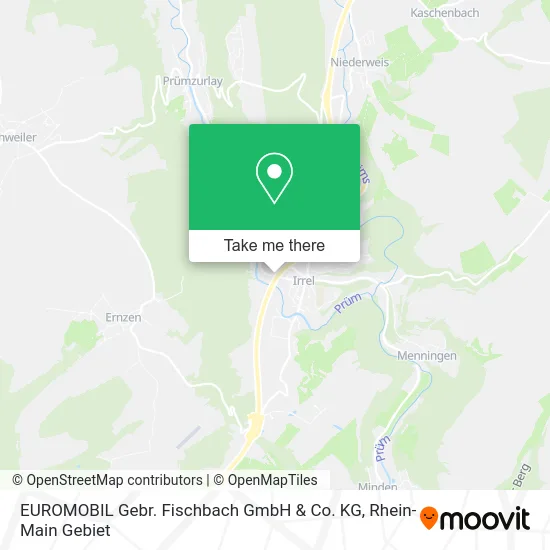 EUROMOBIL Gebr. Fischbach GmbH & Co. KG map