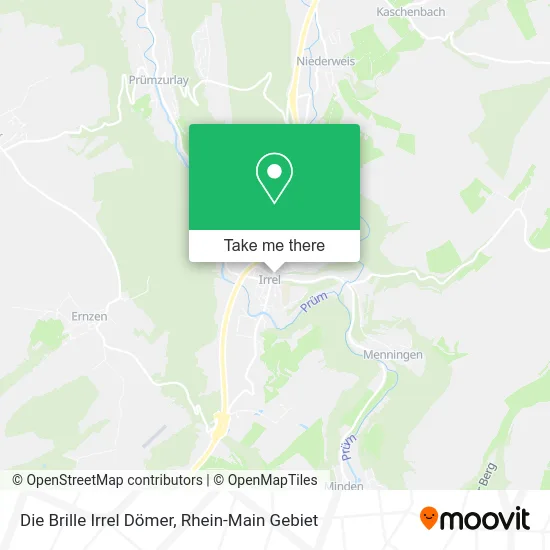 Карта Die Brille Irrel Dömer