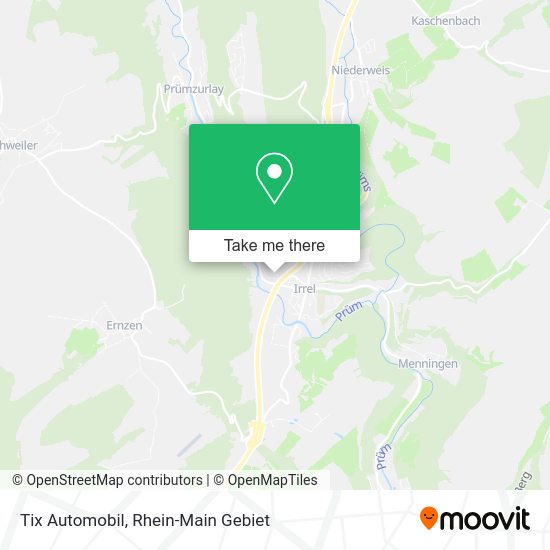Карта Tix Automobil