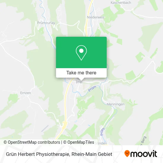 Карта Grün Herbert Physiotherapie