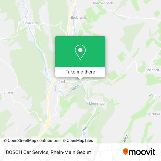 Карта BOSCH Car Service