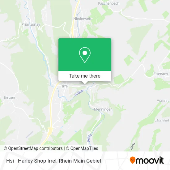 Карта Hsi - Harley Shop Irrel