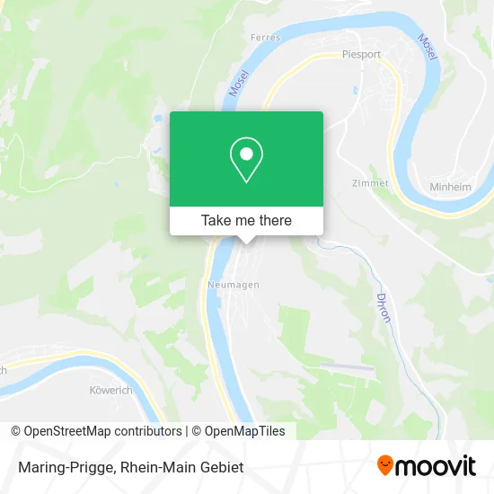 Карта Maring-Prigge