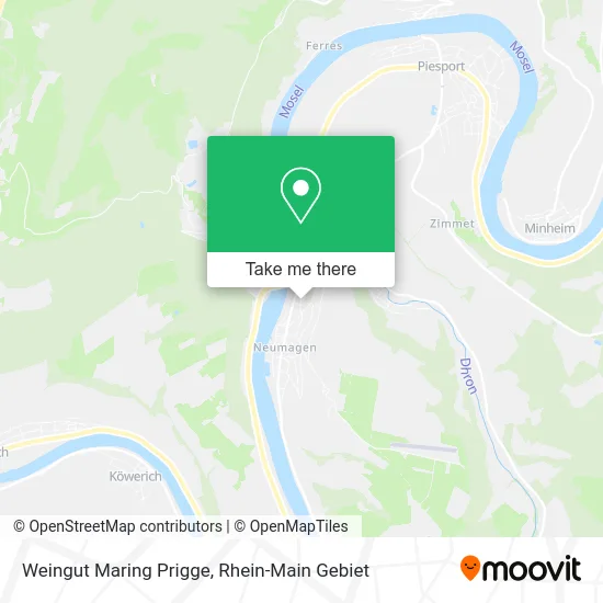 Карта Weingut Maring Prigge