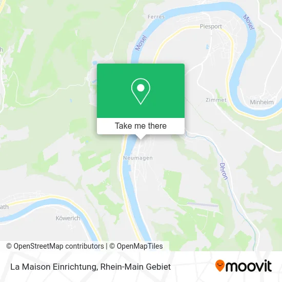 Карта La Maison Einrichtung
