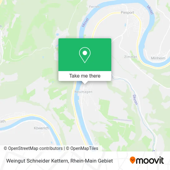 Карта Weingut Schneider Kettern