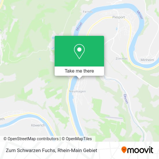 Карта Zum Schwarzen Fuchs