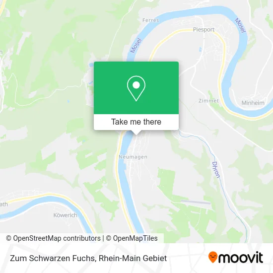 Карта Zum Schwarzen Fuchs