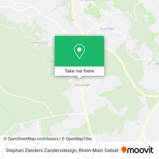 Карта Stephan Zanders Zandersdesign