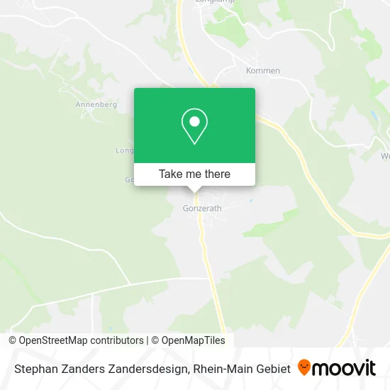 Карта Stephan Zanders Zandersdesign